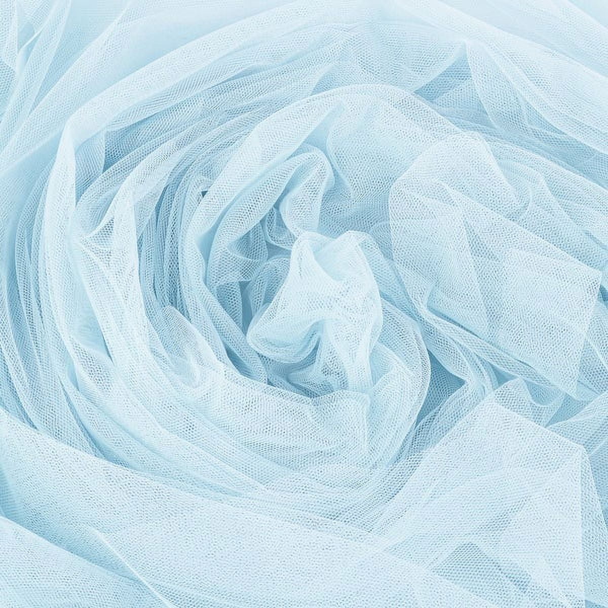 1 Pc, Soft Tulle Fabric Roll 54 x 40 Yds - Dusty Blue for Wedding, Baby  Shower, Anniversary, or Birthday Party