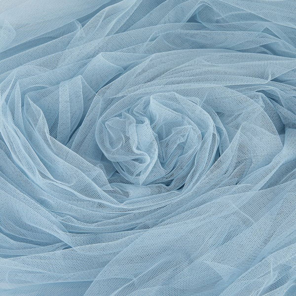 1 Pc, Soft Tulle Fabric Roll 54 x 40 Yds - Dusty Blue for Wedding, Baby  Shower, Anniversary, or Birthday Party