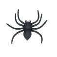 thumbnail image 1 of 1 Pc Spider Halloween Decorations Realistic Plastic Spiders Toys Halloween Prank Props Small Size Black Spider for Parties Favors, Halloween Party Decorations, 3.94x3.74 Inch, Black, 1 of 4
