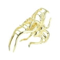 thumbnail image 1 of 1 Pc  Spider Style Hair Clips Hairdo Clip for Women 4.33" Length Gold Tone, 1 of 2