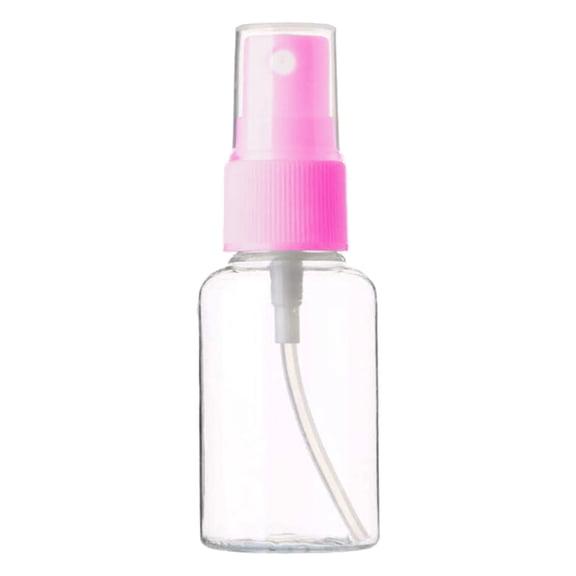 1 Pc Spray Bottles 50 ml Clear Empty Fine Mist Plastic Mini Travel Bottle Portable Refillable Makeup Sprayer Containers for Liquids, Aromatherapy, 3.93x1.38 Inch, Random Color