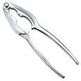 thumbnail image 1 of 1 Pc Stainless Steel Crack almond Walnut Hazel Filbert Nut Kitchen Nutcracker Sheller Clip Tool Clamp Plier Cracker Pecan Hazelnut, 1.26x5.75 Inch, Silver, 1 of 6