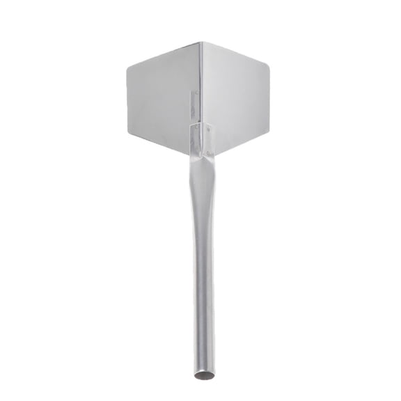 1 Pc Stainless Steel Garden Metal Handle 90 Degree Drywall Outdoor Corner Trowel