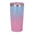 thumbnail image 1 of 1 Pc Stainless Steel Tumbler Birthday Gift Tumbler Cup Steel Insulated Coffee Travel Mug Cup Insulated Water Bottle CuteTumbler Water Bottle for Gift Home Travel Work, 20 OZ, Blue To Pink Gradient, 1 of 8
