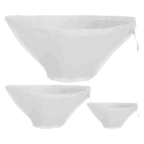 1 Pc Strainer for Juicing Strainers Fine Mesh Nut Bag Juice Jelly Yogurt Milk Filters Raw Nylon Reusable Butter Muslin Rennet for Cheese Making, 13.78x5.31 Inch, Small