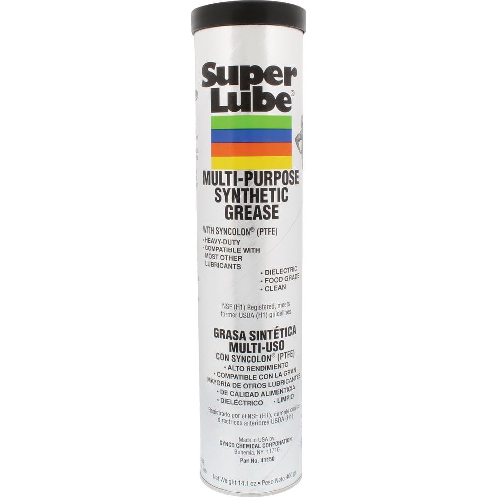 1 Pc Super Lube 14 Oz. Cartridge Synthetic Multi-Purpose Grease