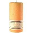thumbnail image 1 of 1 Pc Textured 3x6 Creamsicle Pillar Candles 3 in. diameterx6.25 in. tall, 1 of 1