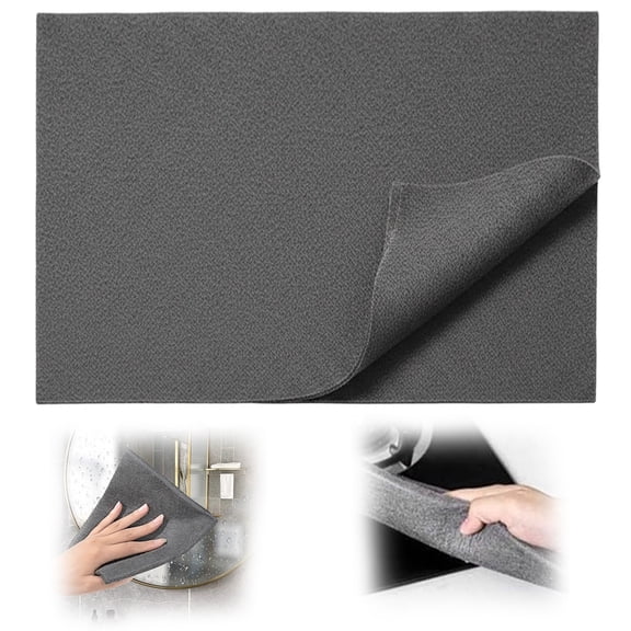 1 Pc Thickened Magic Cleaning Cloth, Microfiber Streak Free Cleaning Cloths Reuseable Magic Cleaning Wipes for Windows Glass