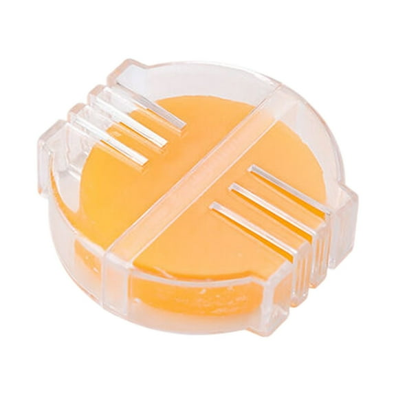1 Pc Thread Conditioner with Plastic Box, Thread Wax for Sewing Thread, Thread Conditioner Wax for Quilting Sewing Reinforcing Thread, 1.65 inch