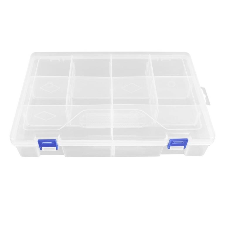 1pc 10-grid Plastic Organizer Box For Sorting Hardware Electronic  Components, Detachable And Transparent, Ideal For Diy Accessories And  Jewelry Storage