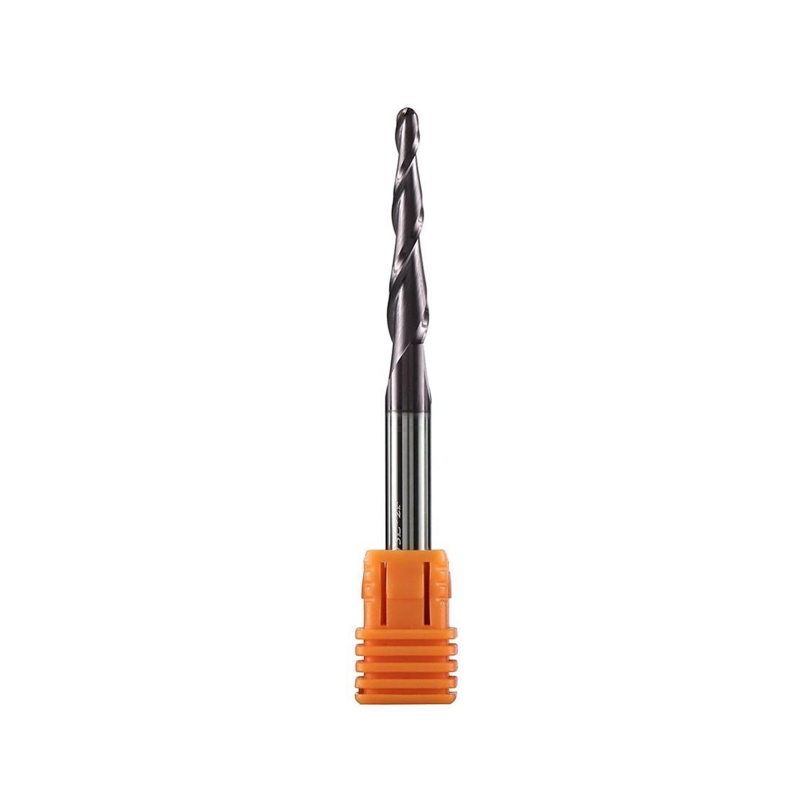 1 Pc Tungsten Solid Carbide Coated Taper Ball Nose CNC Milling Cutter ...