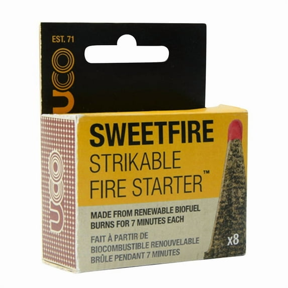 1 Pc, Uco Sweetfire Fire Starter 8 Pk