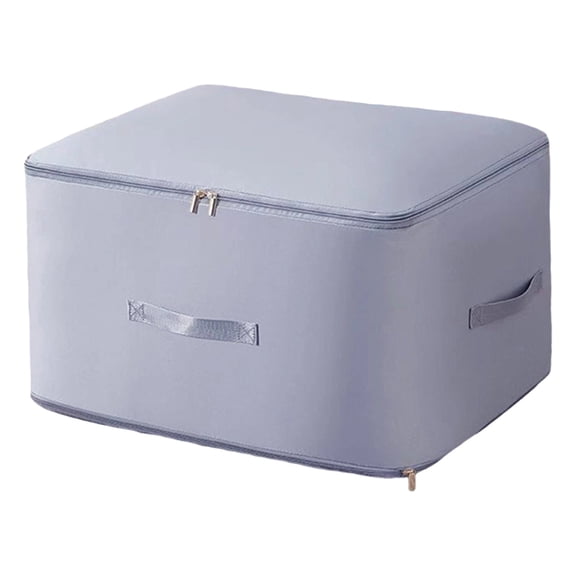 1 Pc Ultra Space Saving Self Compression Organizer, 2025 Upgrade Space Saver Quilt Compression Storage Bag, Premium Comforter Storage Bag Packaging Cube Bedding Storage Bag, 15.75"x11.8"x4.72", Blue