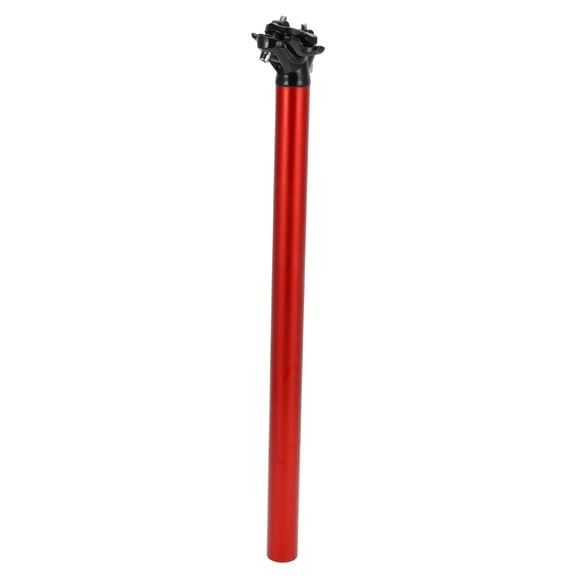 1 Pc Universal Bike Seat Posts Adjustable with Fixing Clip 30.9x500mm Bike Saddle Post Seat Tube Red Aluminum Alloy