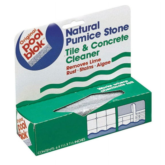 US Pumice Pool Blok Pumice Block 6 oz 6-1/2 in. H X 1-3/4 in. W X 1-3/4 in. L