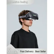 1 Pc VRPARK Wearable 3D Virtual Reality Glasses For Movies And Games, Household Headwear Glasses, Compatible With 4.7 To 7.0 Inch Smartphones