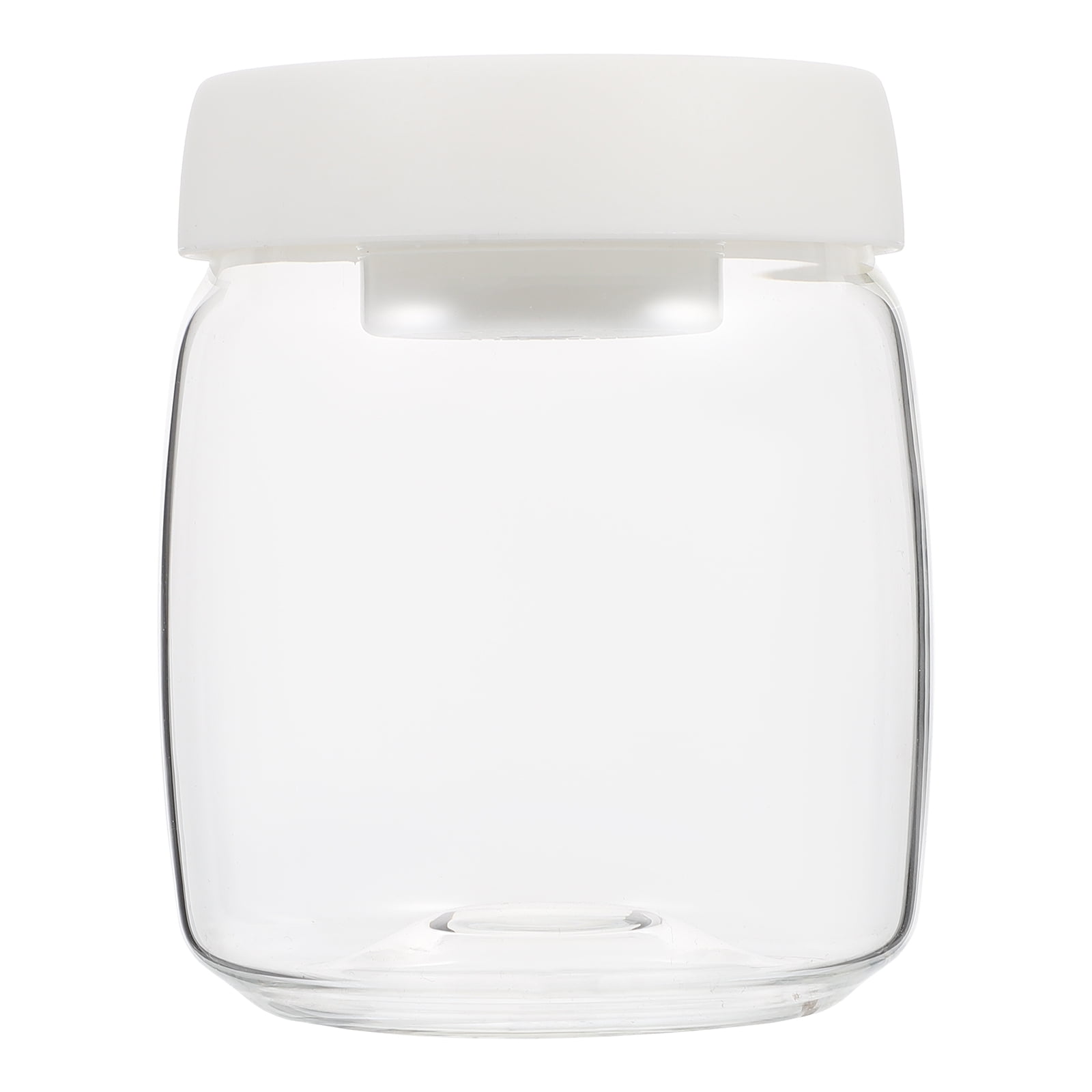 Large Capacity Mason Jar, 1 Gallon Wide Mouth Glass Cookie Jar, Food  Container with Screw-on Metal Lid (1PC)