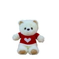 thumbnail image 1 of 1 Pc Valentine Bear Stuffed Animal Plush Toys Bulk 8.7 Inch Small Cute Bear with Heart Adult Gifts for Girlfriend Birthday Party Wedding Mother's Day, 1 of 2