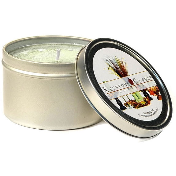 1 Pc Warm Vanilla Sugar Candle Tins 8 oz 3 in. diameter x 3 in. tall