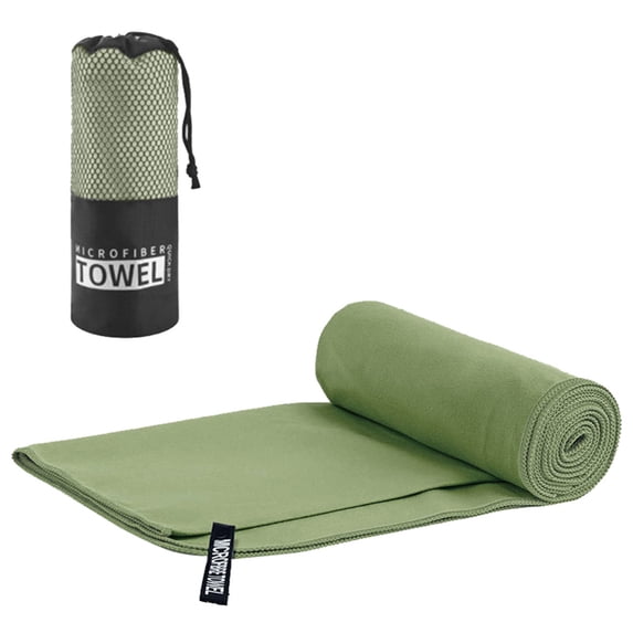 1 Pc Washcloth Hand Towel Workout Gym Sweat Towel Quick Dry Absorbent Soft Durable Multi-Purpose Abs Material Fabric for Home Bathroom Kitchen Gym Travel Daily Use 30x30cm , Green