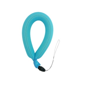 1 Pc Waterproof Float, 7oz Buoyancy Floating Wrist Strap with 2.76" Loop, Foam Flotation Lanyard, Sky Blue