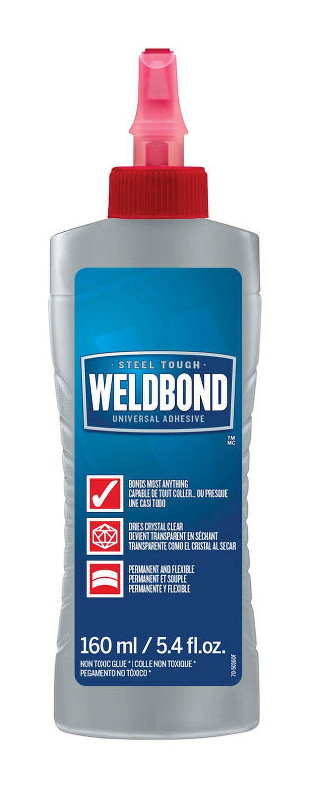 1 Pc, Weldbond High Strength Polyvinyl Acetate Homopolymer All Purpose Adhesive 5.4 Oz