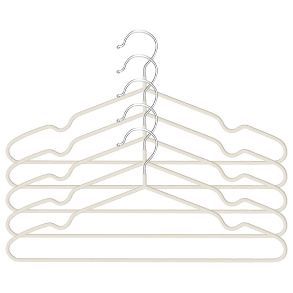 1 Pc Wire Hangers Heavy Duty Clothes Hanger Metal Wire Non Slip Hangers for Clothes Space Saving Hanger Triangle Clothes Coat Dress for Closet Dorm Rack, 15.94"x7.08" White