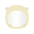 thumbnail image 1 of 1 Pc Women Cute Sheep Shape Desktop Cosmetic Mirror for Business Travel Yellow Plastic Silver Mirror, 1 of 2