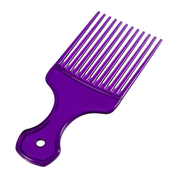 1 Pc Women Durable Hair Insert Comb for Curly Thick Wavy Straight Hair Purple ABS
