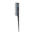 thumbnail image 1 of 1 Pc Women Durable Highlight Rat Tail Comb for Curly Straight Hair Black Blue ABS, 1 of 2