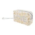 thumbnail image 1 of Unique Bargains 1 Pc Women Portable Leopard Sequin LOVE Makeup Bag for Travel Vacation Plush White, 1 of 3