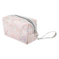thumbnail image 1 of Unique Bargains 1 Pc Women Portable Rabbit Sequin Makeup Bag for Travel Vacation Wedding PU Pink, 1 of 3