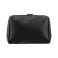 thumbnail image 1 of 1 Pc Women Durable Small Makeup Bag for Vacation Camping Business Travel Bathing Black, 1 of 4