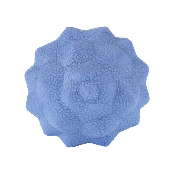 1 Pc Women's Durable Diamond Style Massage Ball for Travel Home Office Gym Blue TPE