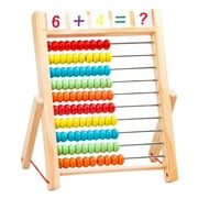 1 Pc Wood Creative Arithmetic Abacus Calculating Tool Educational Playthings Early Education Supplies for Students Children Toddlers