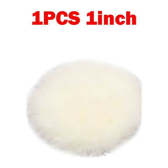 1 Pc Wool Polishing Pad Waxing Buffing Pad Disc 1/2/3/4/5/6/7inch Wheel For Car Polishing Care Tools Buffer Polisher Accessories