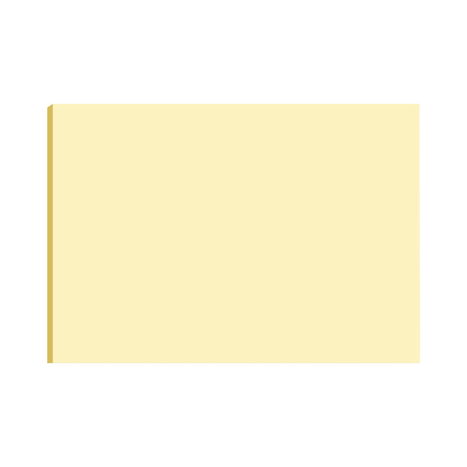 1 Pc Yellow Note Pads, Blank Writing Paper Notebook, Large Legal Notepads, Writing Note Pads for Office, Notes Supplies, 16.5x11.7 inch