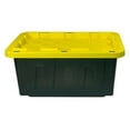 1 Pc of 27 Gallon Tote Box Plastic Storage Large Bin Organizer