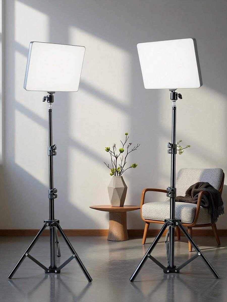 1 Pcs 10inch USB Selfie Ring Light With Adjustable Tripod Stand - Dimmable, Push-Button Control For Streaming, Makeup