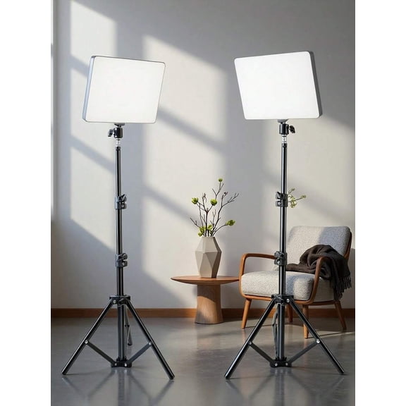 1 Pcs 10inch USB Selfie Ring Light With Adjustable Tripod Stand - Dimmable, Push-Button Control For Streaming, Makeup