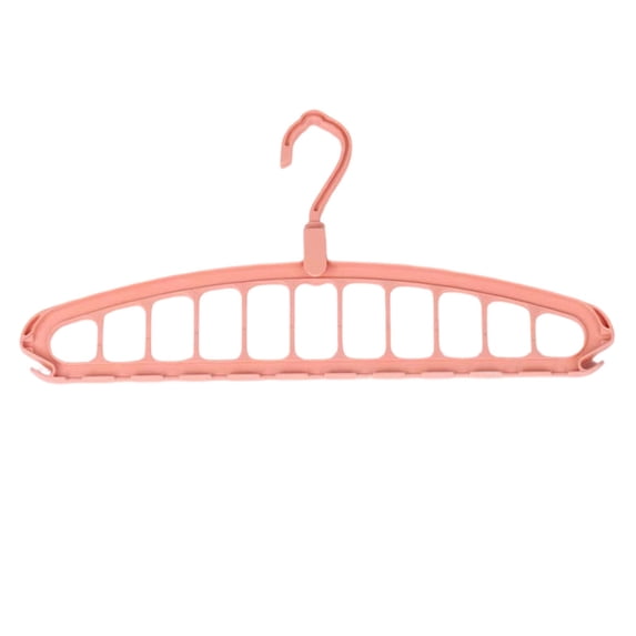 1 Pcs 11-Hole Space Saving Hangers, Anti-Slip Multi-Hole Clothes Scarf ...