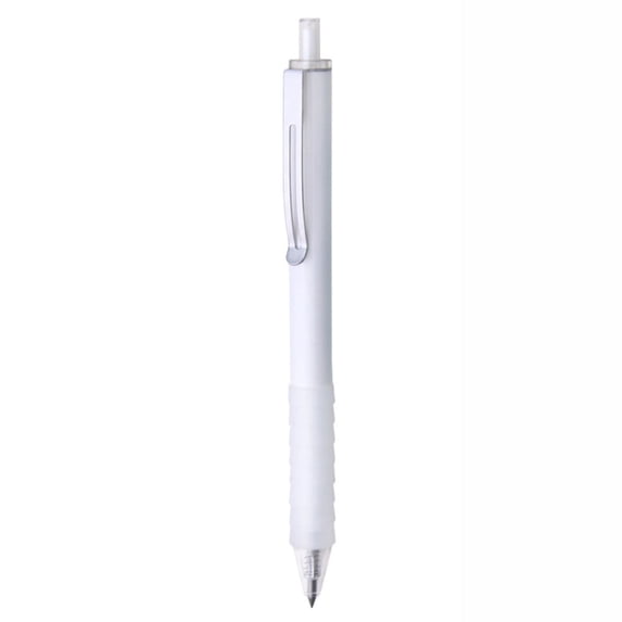 1 Pcs 1ml Ballpoint Pens Grip Pen Black Ballpoint Pens With Soft Grip Smooth Writing for Journaling Gifting,Smooth Writing Point Pens,Journaling Fine Point Pens,Gel Ink Roller,Light Gray
