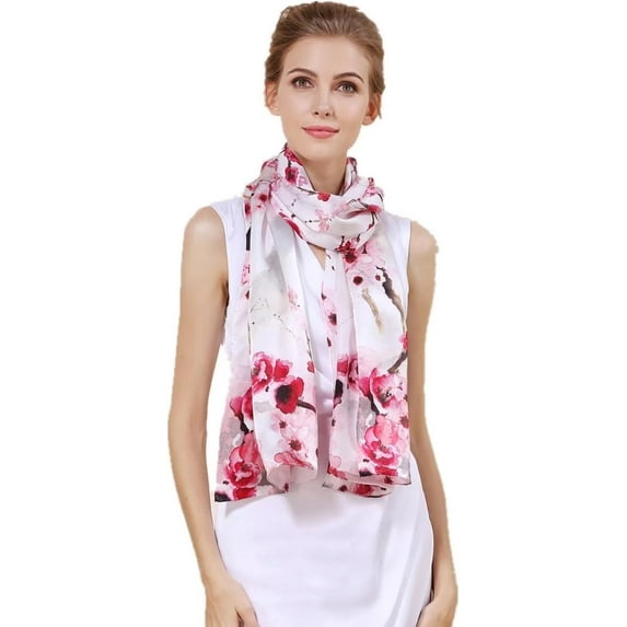 1 Pcs 21.5'' x 21.5'' Large Bandanas Silk Square Head Scarfs Scarves Bandanas Neck Scarf Bandana for Women Girls Silk Long Mulberry Scarf