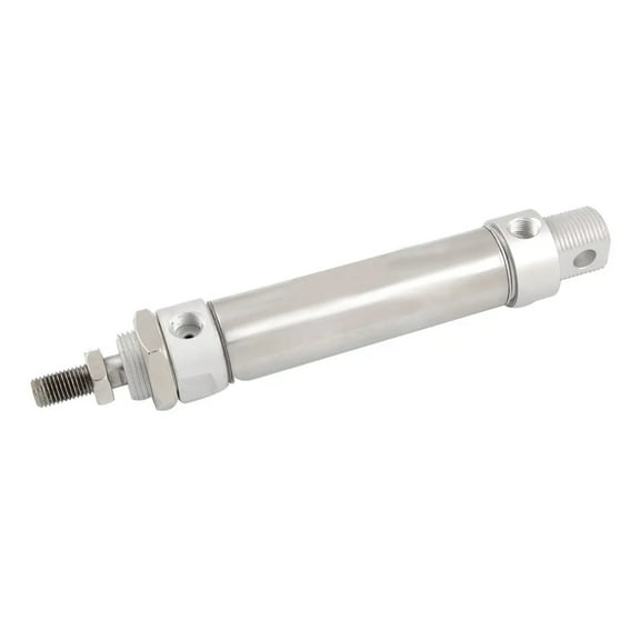 1 Pcs 25mm Bore 125mm Stroke Stainless Steel Pneumatic Air Cylinder MA25x125 ,Double Action