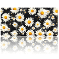 thumbnail image 1 of 1 Pcs 2D Flat License Plate Covers & Frames, Daisies For Decorative Front, Waterproof For Decoration Aluminum License Plate Covers & Frames Cover For Men Women, 12" X 6", 1 of 6