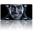 thumbnail image 1 of 1 Pcs 2D Flat License Plate Covers & Frames, The Joker For Decorative Front, Waterproof For Decoration Aluminum License Plate Covers & Frames Cover For Men Women, 12" X 6", 1 of 7