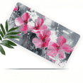 thumbnail image 1 of 1 Pcs 2D Flat License Plate Covers & Frames, Pink Flowers on For Decorative Front, Waterproof For Decoration Aluminum License Plate Covers & Frames Cover For Men Women, 12" X 6", 1 of 6
