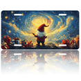 thumbnail image 1 of 1 Pcs 2D Flat License Plate Covers & Frames, Santa Dwarf Looking For Decorative Front, Waterproof For Decoration Aluminum License Plate Covers & Frames Cover For Men Women, 12" X 6", 1 of 7