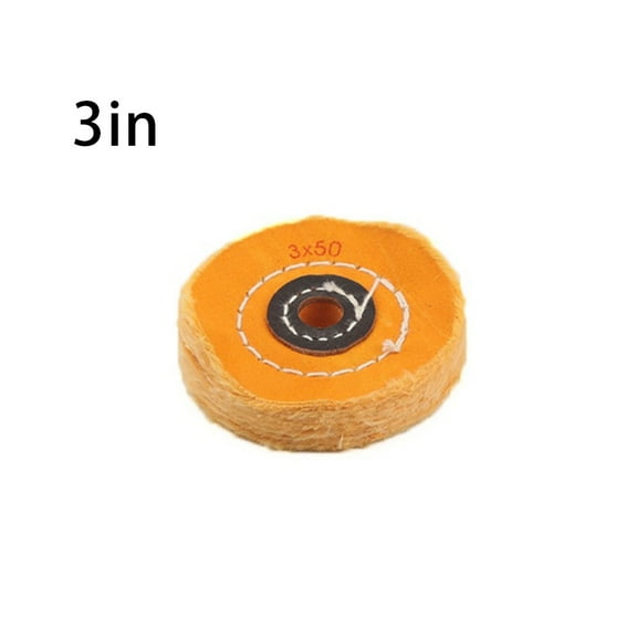 1 Pcs 3-8inch Polishing Pad Buffing Wheel Cotton Lint Cloth Cleaning Wheel For Jewelry Mirror Polishing Car Polisher Accessories