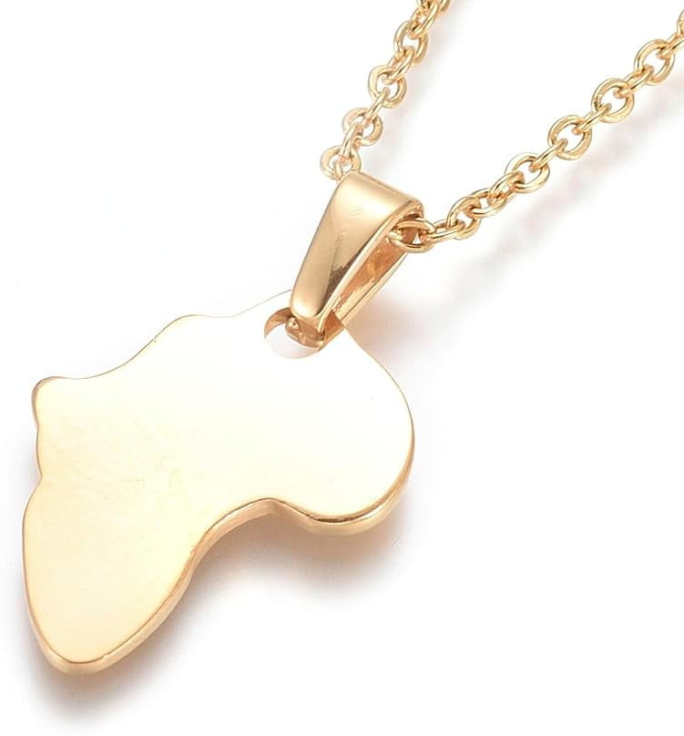 Syria Map Pendant Necklace - Stainless Steel, Gold Or Silver, Unisex Chain Jewelry For Men & Women
